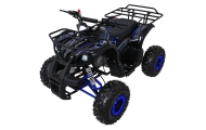 Variklinis keturratis motociklas „WILDPEAK“ 110 cm³, mėlynos spalvos-Elektromobiliai vaikams, Keturračiai ir bagiai-e-vaikas