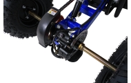 Variklinis keturratis motociklas „WILDPEAK“ 110 cm³, mėlynos spalvos-Elektromobiliai vaikams, Keturračiai ir bagiai-e-vaikas