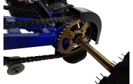 Variklinis keturratis motociklas „WILDPEAK“ 110 cm³, mėlynos spalvos-Elektromobiliai vaikams, Keturračiai ir bagiai-e-vaikas