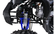 Variklinis keturratis motociklas „WILDPEAK“ 110 cm³, mėlynos spalvos-Elektromobiliai vaikams, Keturračiai ir bagiai-e-vaikas