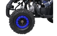Variklinis keturratis motociklas „WILDPEAK“ 110 cm³, mėlynos spalvos-Elektromobiliai vaikams, Keturračiai ir bagiai-e-vaikas