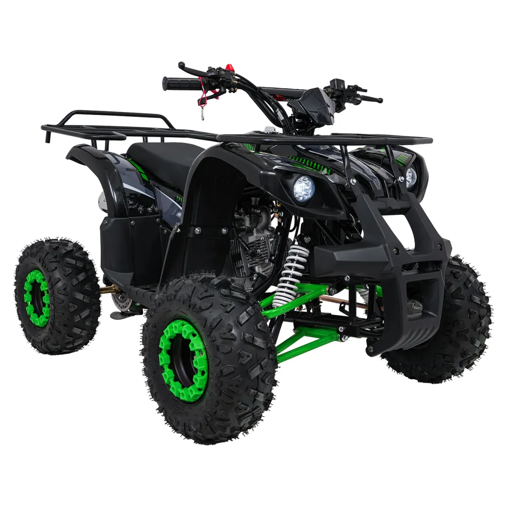 Variklinis keturratis motociklas „WILDPEAK“ 110 cm³, žalias-Elektromobiliai vaikams, Keturračiai ir bagiai-e-vaikas