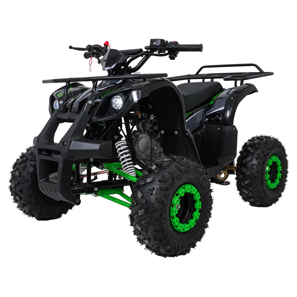 Variklinis keturratis motociklas „WILDPEAK“ 110 cm³, žalias-Elektromobiliai vaikams, Keturračiai ir bagiai-e-vaikas