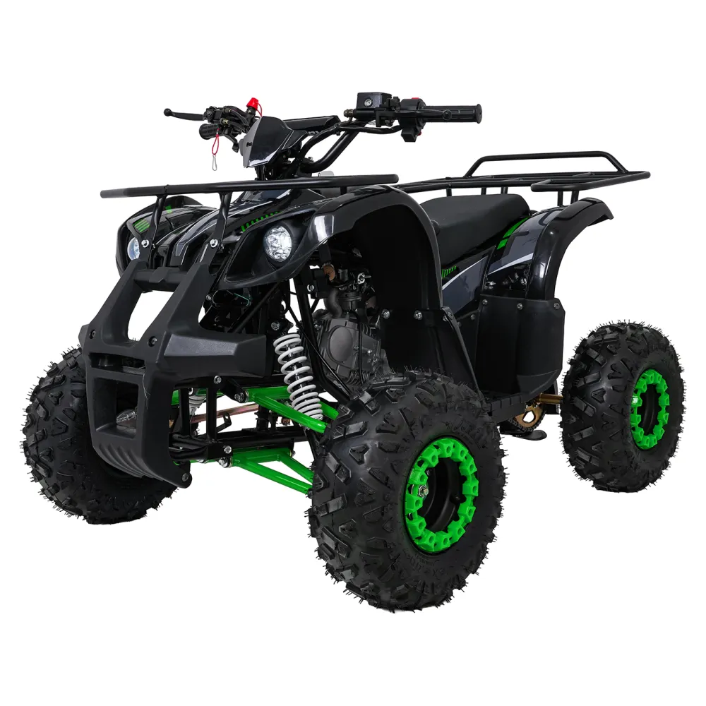 Variklinis keturratis motociklas „WILDPEAK“ 110 cm³, žalias-Elektromobiliai vaikams, Keturračiai ir bagiai-e-vaikas