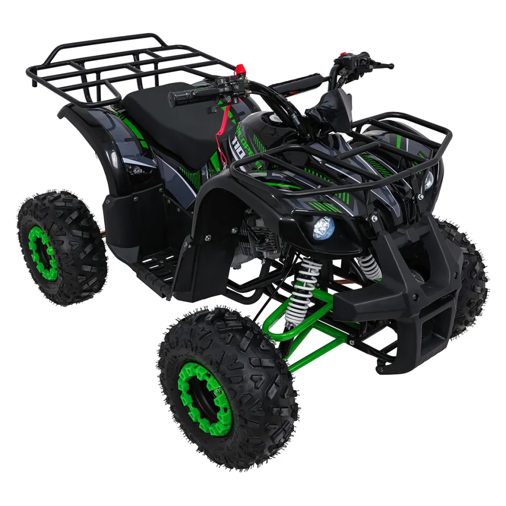 Variklinis keturratis motociklas „WILDPEAK“ 110 cm³, žalias-Elektromobiliai vaikams, Keturračiai ir bagiai-e-vaikas