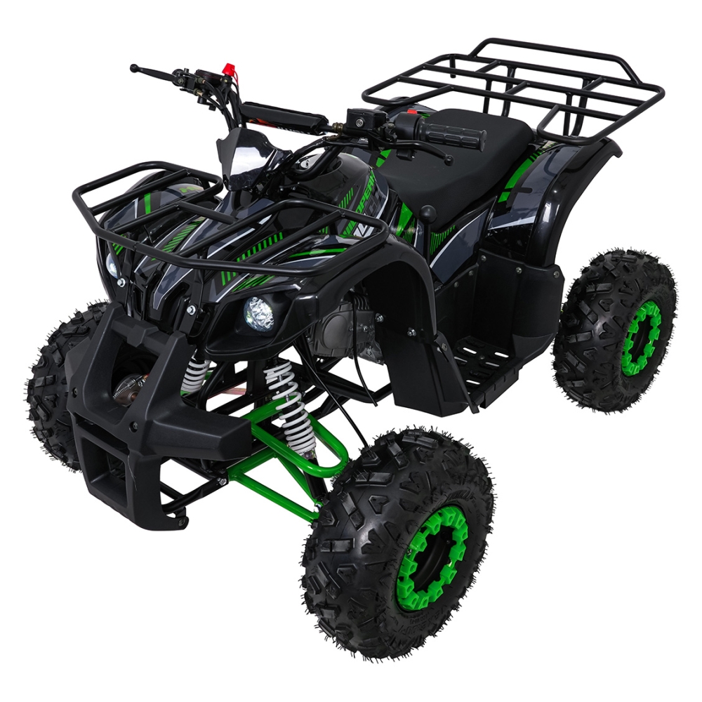Variklinis keturratis motociklas „WILDPEAK“ 110 cm³, žalias-Elektromobiliai vaikams, Keturračiai ir bagiai-e-vaikas