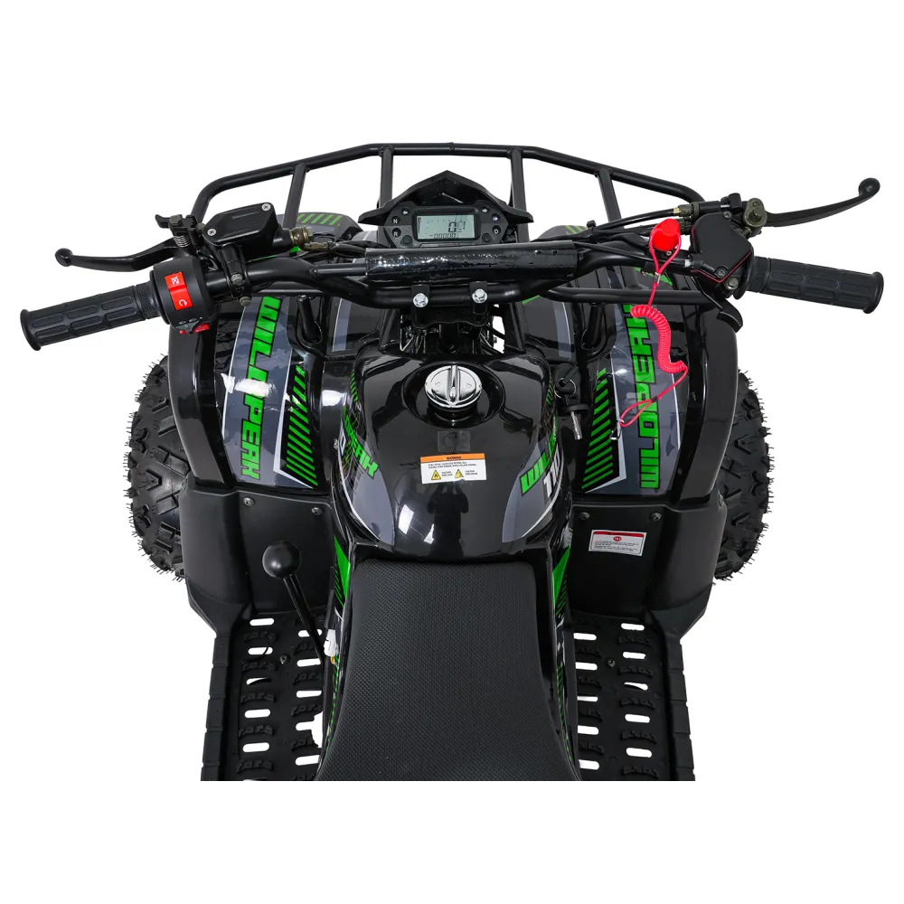 Variklinis keturratis motociklas „WILDPEAK“ 110 cm³, žalias-Elektromobiliai vaikams, Keturračiai ir bagiai-e-vaikas