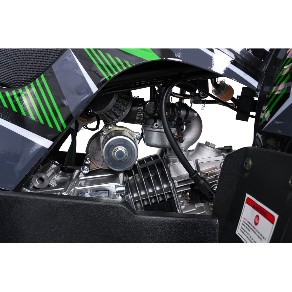 Variklinis keturratis motociklas „WILDPEAK“ 110 cm³, žalias-Elektromobiliai vaikams, Keturračiai ir bagiai-e-vaikas