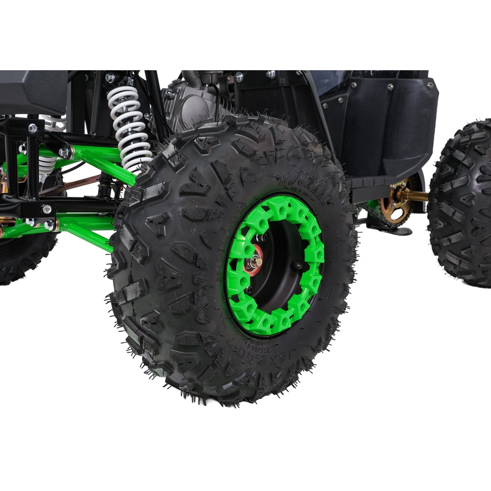 Variklinis keturratis motociklas „WILDPEAK“ 110 cm³, žalias-Elektromobiliai vaikams, Keturračiai ir bagiai-e-vaikas