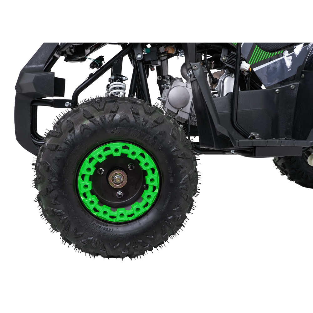 Variklinis keturratis motociklas „WILDPEAK“ 110 cm³, žalias-Elektromobiliai vaikams, Keturračiai ir bagiai-e-vaikas