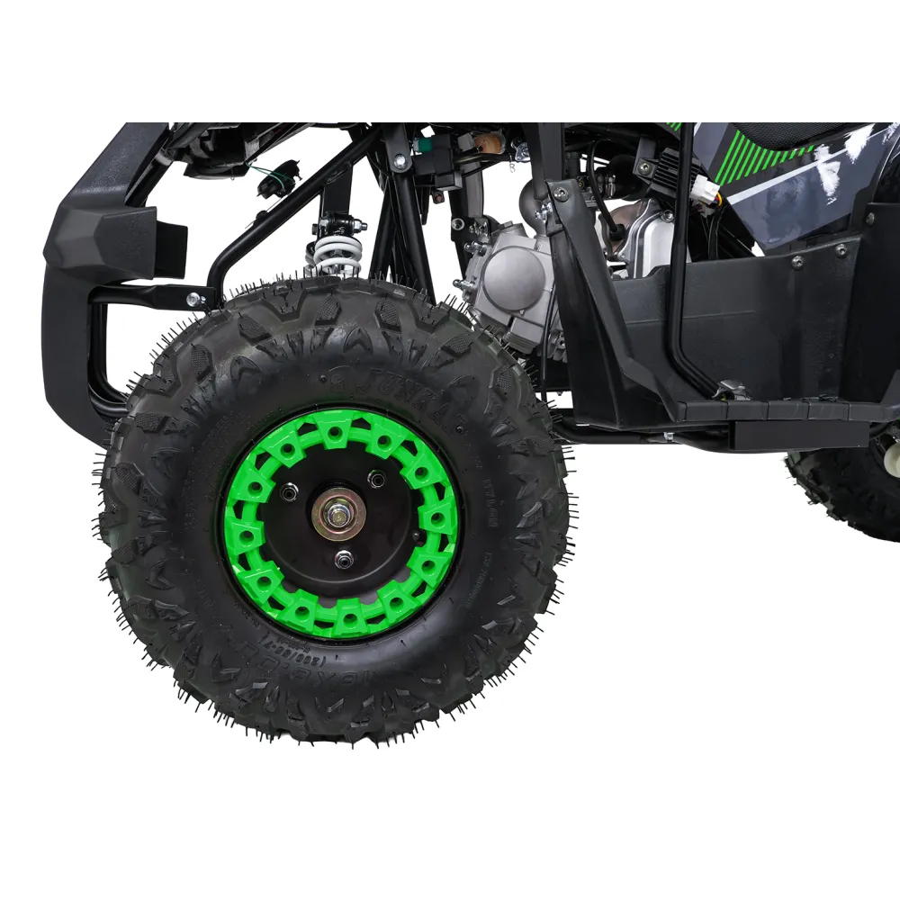 Variklinis keturratis motociklas „WILDPEAK“ 110 cm³, žalias-Elektromobiliai vaikams, Keturračiai ir bagiai-e-vaikas