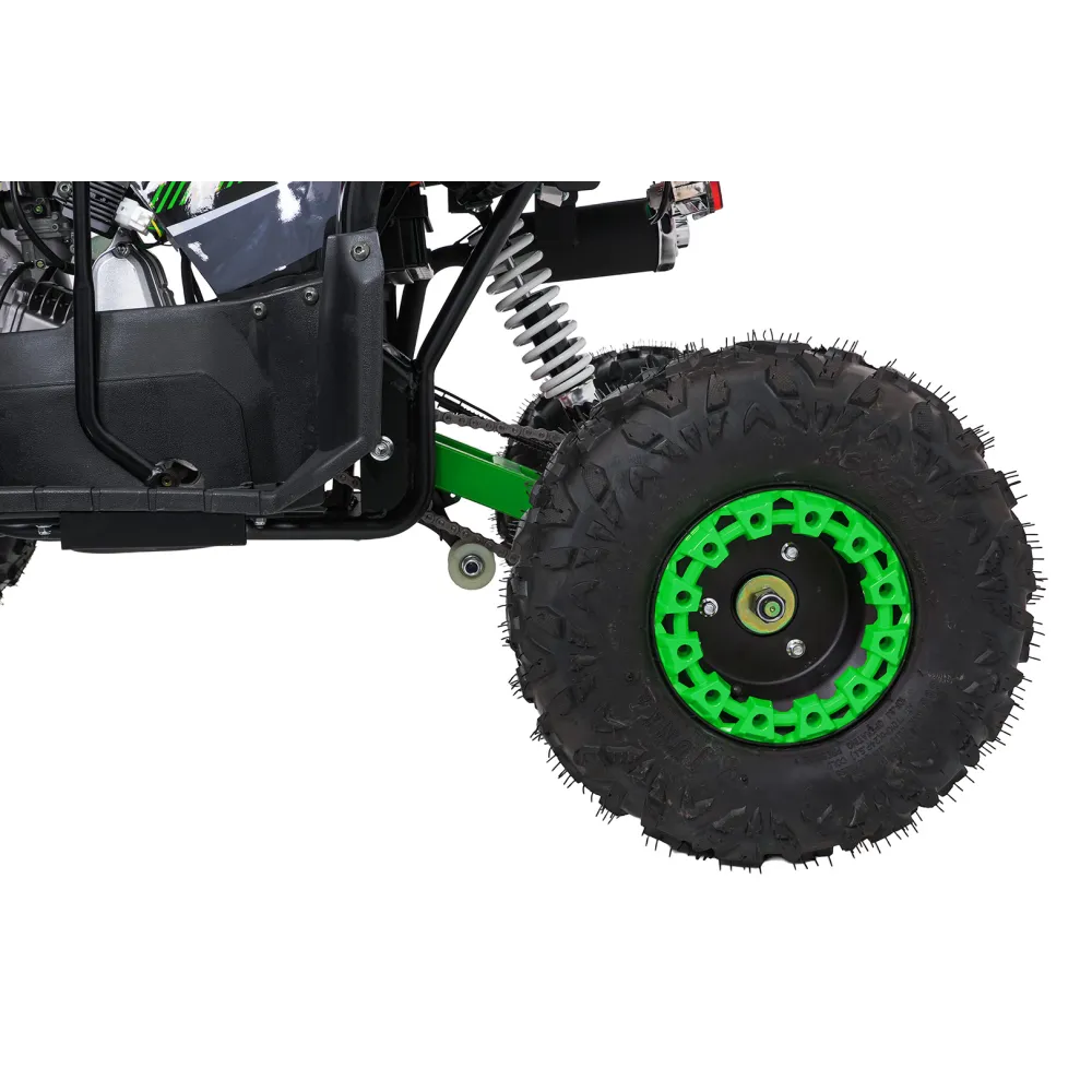 Variklinis keturratis motociklas „WILDPEAK“ 110 cm³, žalias-Elektromobiliai vaikams, Keturračiai ir bagiai-e-vaikas