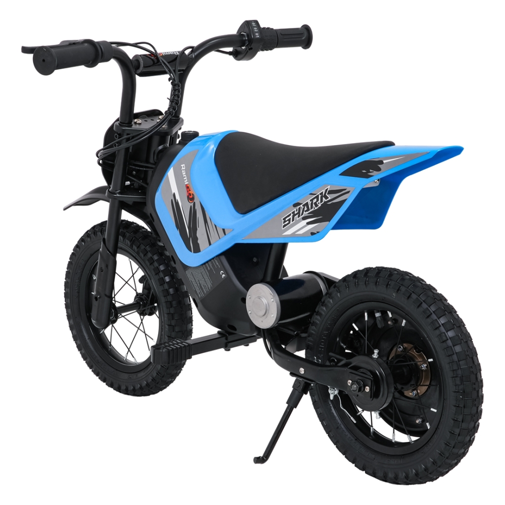 Elektrinis motociklas SHARK, Blue-Elektromobiliai vaikams, Motociklai-e-vaikas