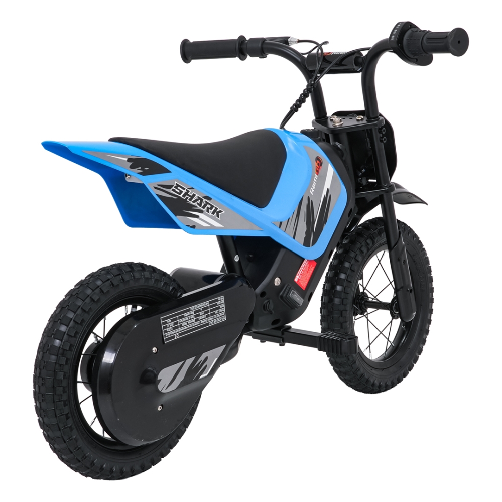 Elektrinis motociklas SHARK, Blue-Elektromobiliai vaikams, Motociklai-e-vaikas