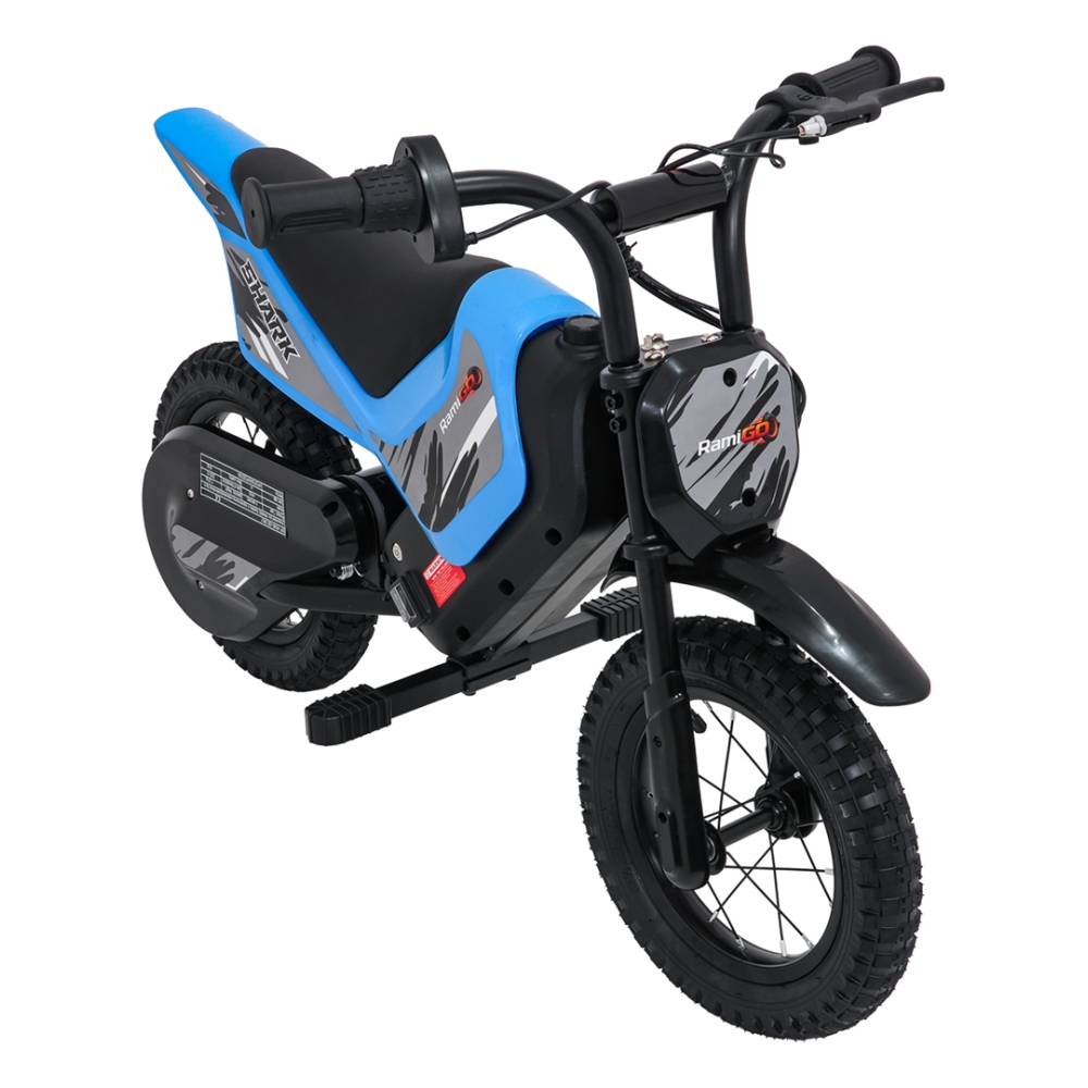Elektrinis motociklas SHARK, Blue-Elektromobiliai vaikams, Motociklai-e-vaikas