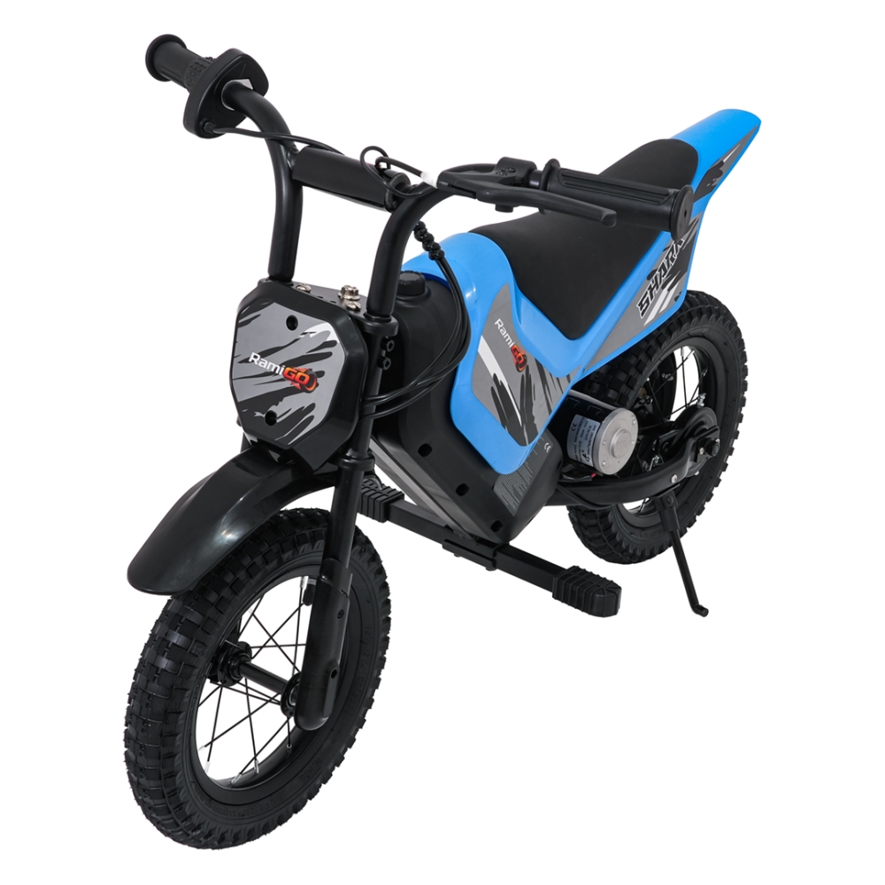 Elektrinis motociklas SHARK, Blue-Elektromobiliai vaikams, Motociklai-e-vaikas
