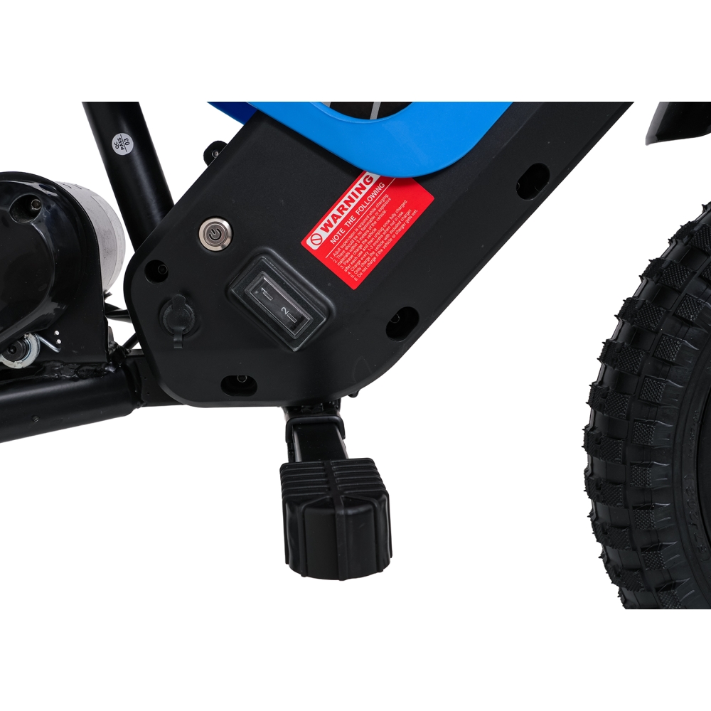 Elektrinis motociklas SHARK, Blue-Elektromobiliai vaikams, Motociklai-e-vaikas