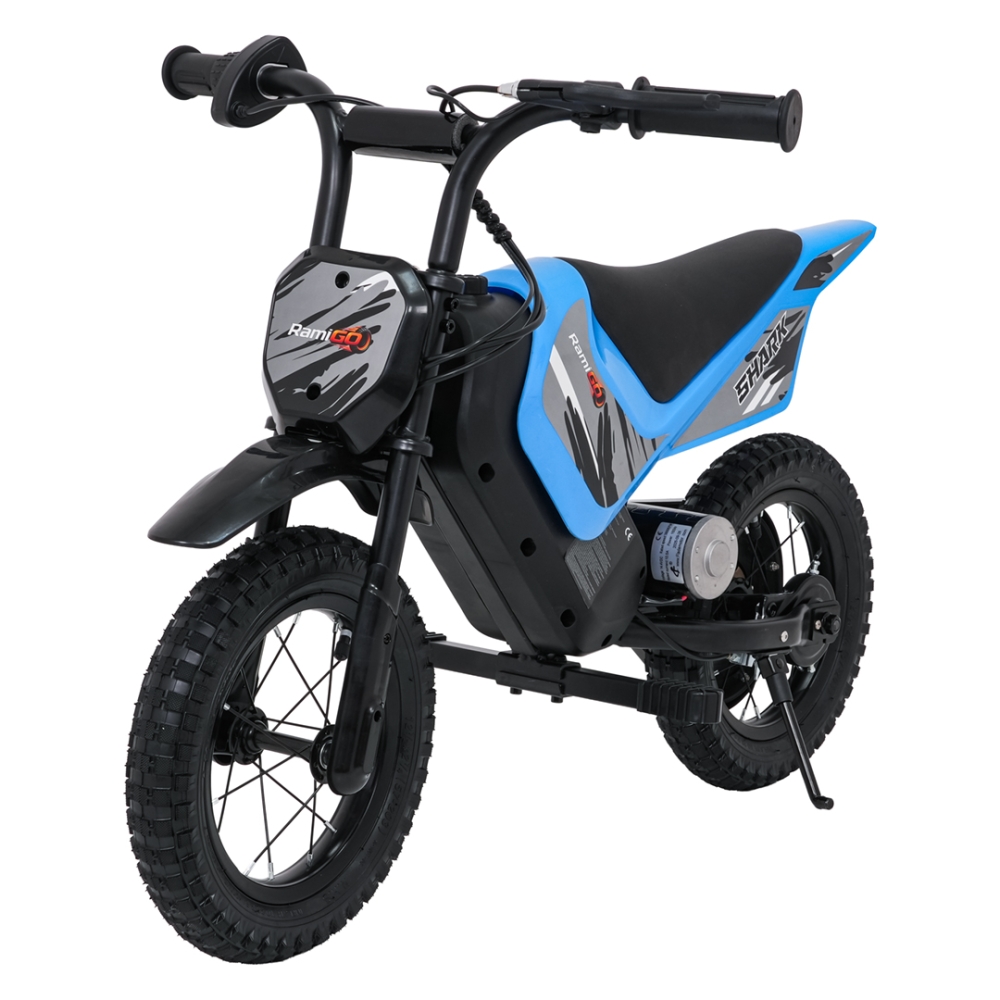 Elektrinis motociklas SHARK, Blue-Elektromobiliai vaikams, Motociklai-e-vaikas
