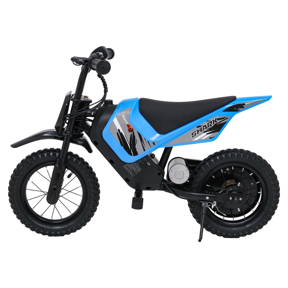 Elektrinis motociklas SHARK, Blue-Elektromobiliai vaikams, Motociklai-e-vaikas
