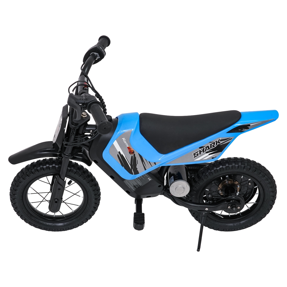 Elektrinis motociklas SHARK, Blue-Elektromobiliai vaikams, Motociklai-e-vaikas