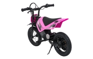 Elektrinis motociklas SHARK, Pink-Elektromobiliai vaikams, Motociklai-e-vaikas