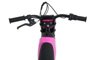 Elektrinis motociklas SHARK, Pink-Elektromobiliai vaikams, Motociklai-e-vaikas