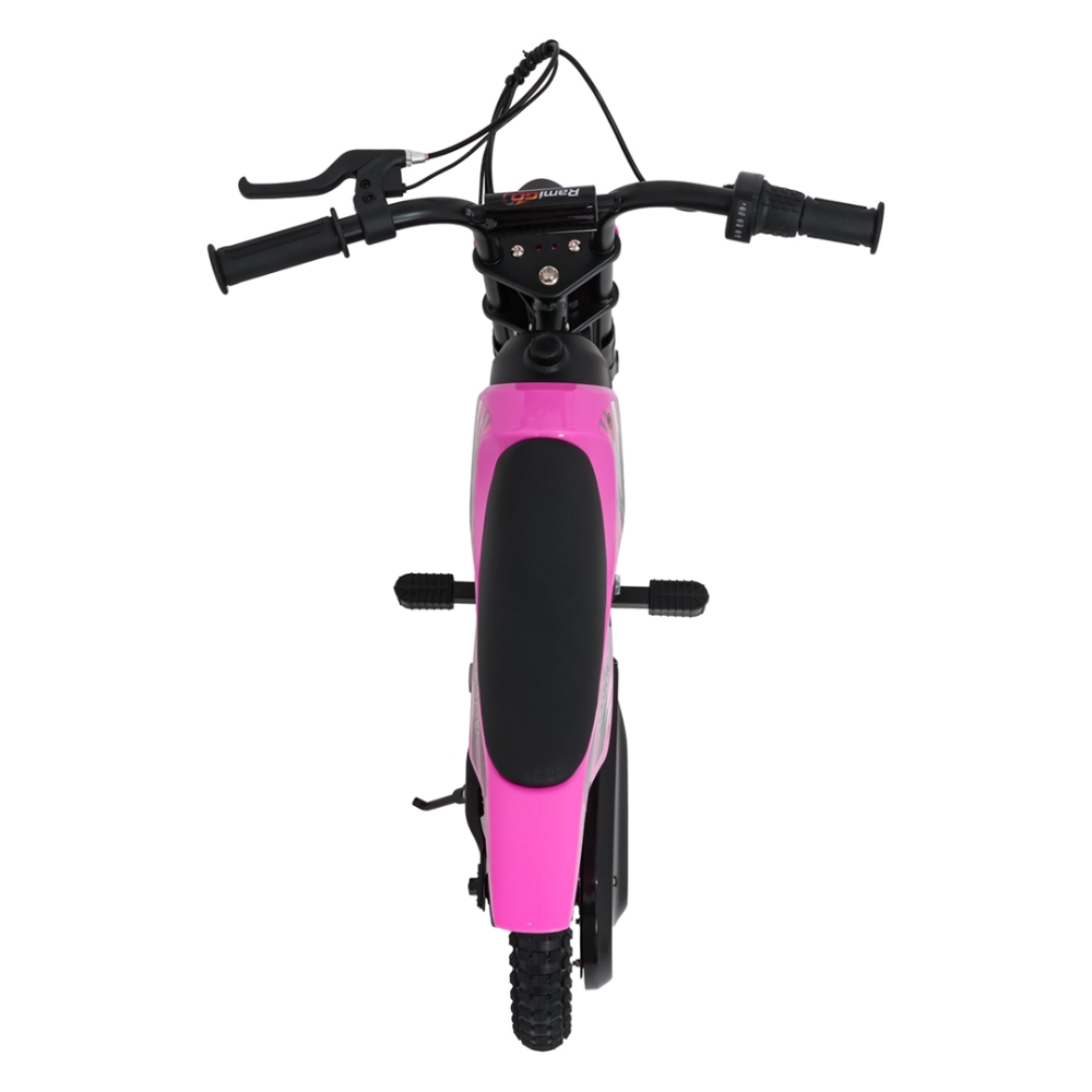 Elektrinis motociklas SHARK, Pink-Elektromobiliai vaikams, Motociklai-e-vaikas