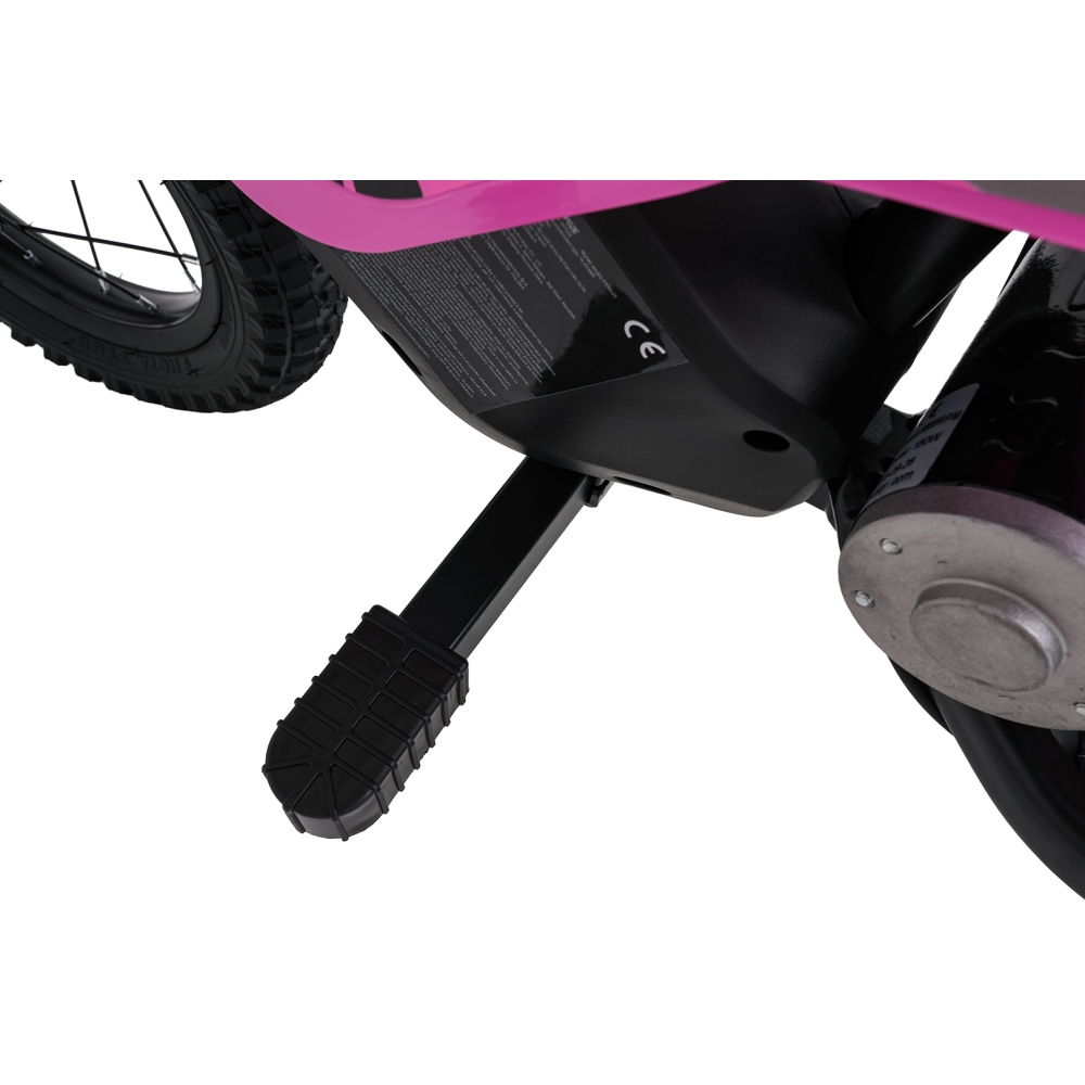 Elektrinis motociklas SHARK, Pink-Elektromobiliai vaikams, Motociklai-e-vaikas