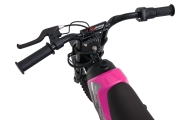 Elektrinis motociklas SHARK, Pink-Elektromobiliai vaikams, Motociklai-e-vaikas
