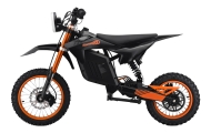 Elektrinis motociklas E-RIDER X, Black-Elektromobiliai vaikams, Motociklai-e-vaikas