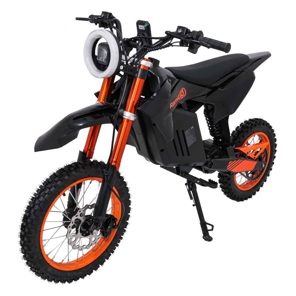 Elektrinis motociklas E-RIDER X, Black-Elektromobiliai vaikams, Motociklai-e-vaikas