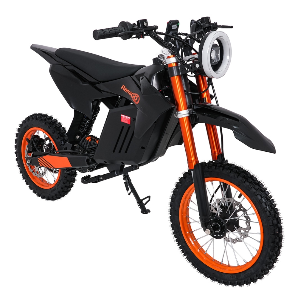 Elektrinis motociklas E-RIDER X, Black-Elektromobiliai vaikams, Motociklai-e-vaikas
