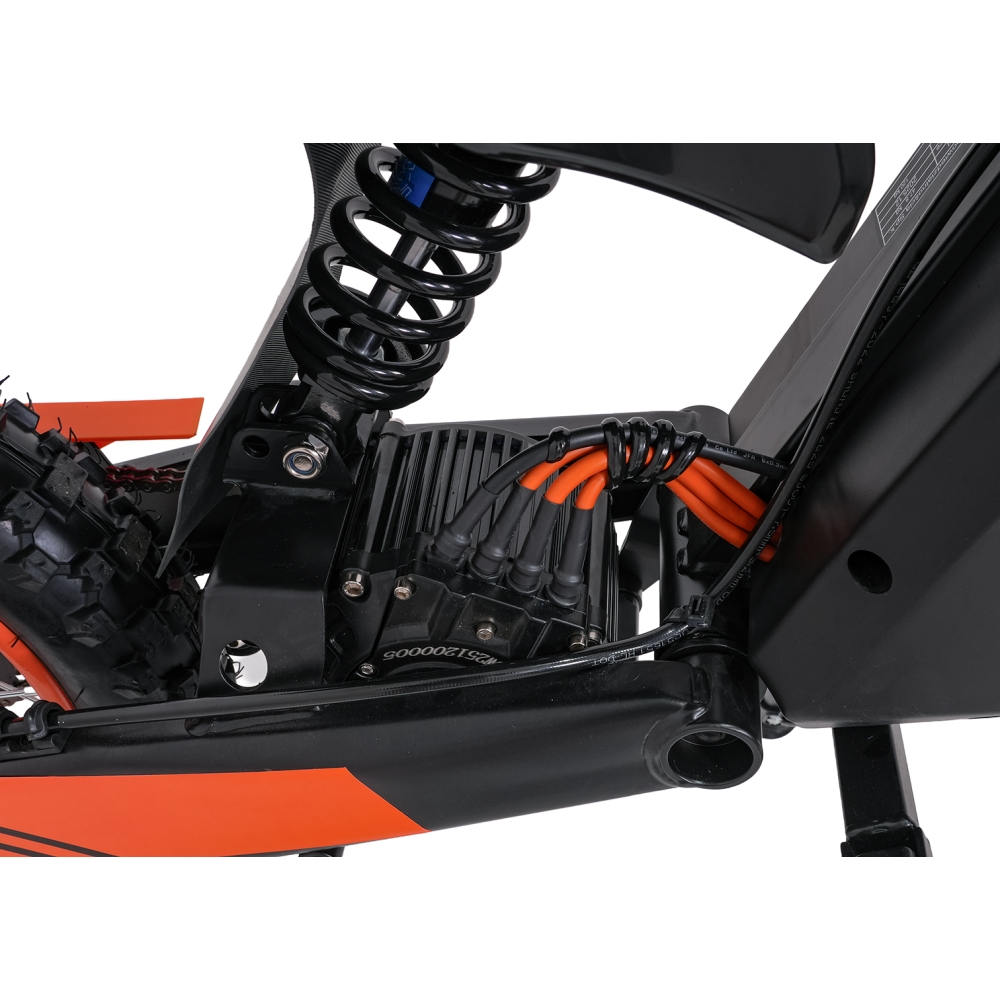 Elektrinis motociklas E-RIDER X, Black-Elektromobiliai vaikams, Motociklai-e-vaikas
