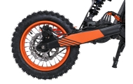 Elektrinis motociklas E-RIDER X, Black-Elektromobiliai vaikams, Motociklai-e-vaikas