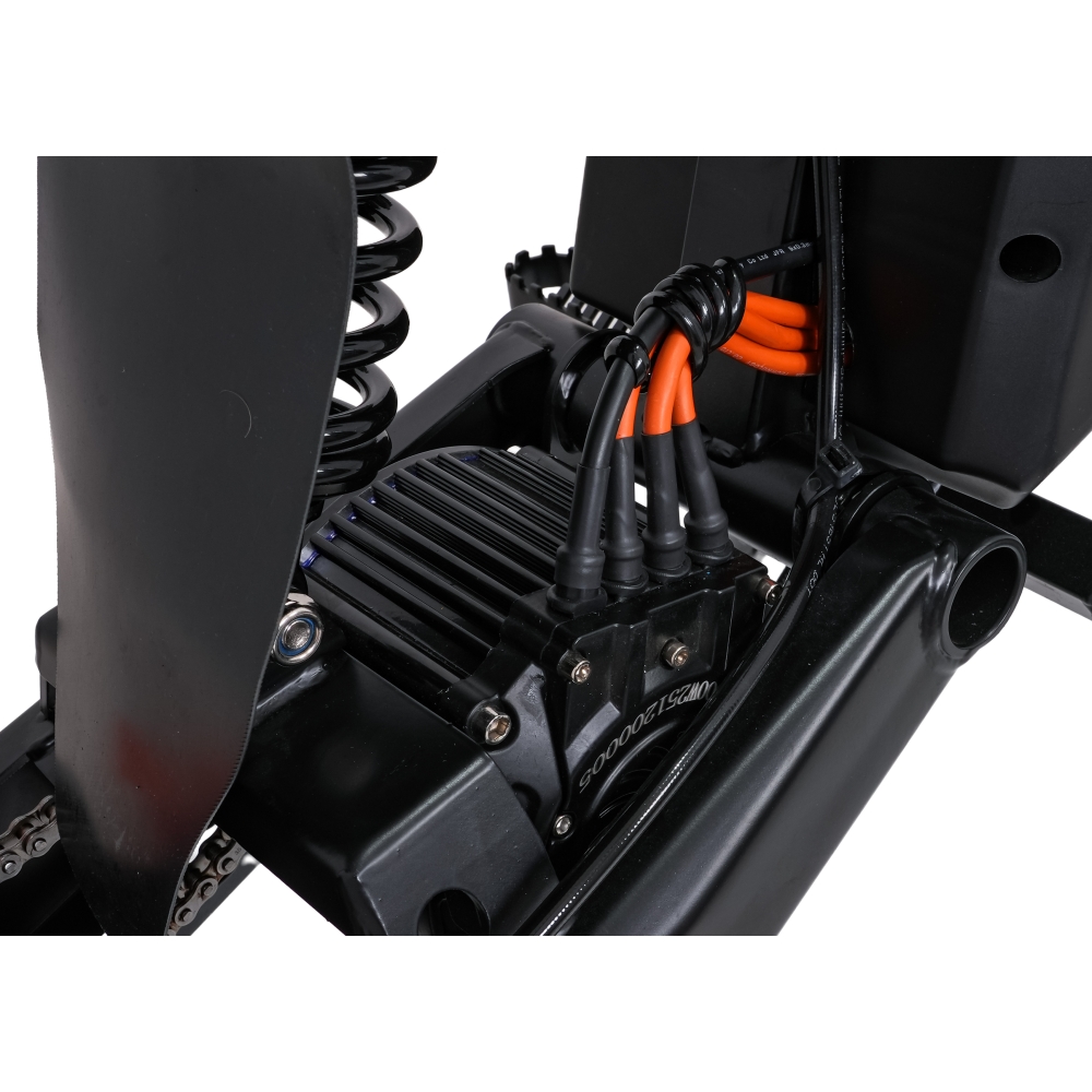 Elektrinis motociklas E-RIDER X, Black-Elektromobiliai vaikams, Motociklai-e-vaikas