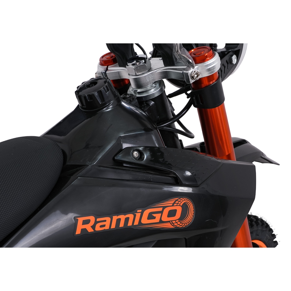 Elektrinis motociklas E-RIDER X, Black-Elektromobiliai vaikams, Motociklai-e-vaikas
