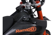 Elektrinis motociklas E-RIDER X, Black-Elektromobiliai vaikams, Motociklai-e-vaikas
