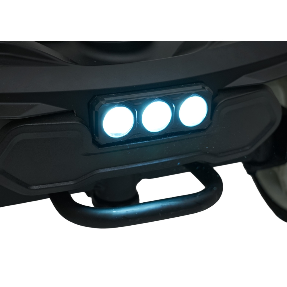 Keturratis elektrinis motoroleris vyresnio amžiaus žmonėms „EasyGo“, juodos spalvos-Namai, laisvalaikis, turizmas, Namų apyvokos