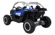 Pojazd Buggy Maverick Turbo RR Koła Niebiesko-Szary
