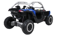 Pojazd Buggy Maverick Turbo RR Koła Niebiesko-Szary