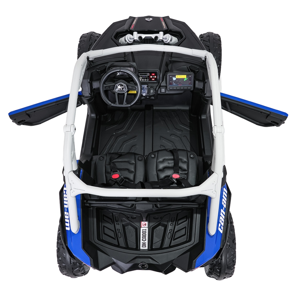 Elektrinis Buggy Maverick Turbo RR, mėlynai pilki ratai-Elektromobiliai vaikams, Keturračiai ir bagiai-e-vaikas