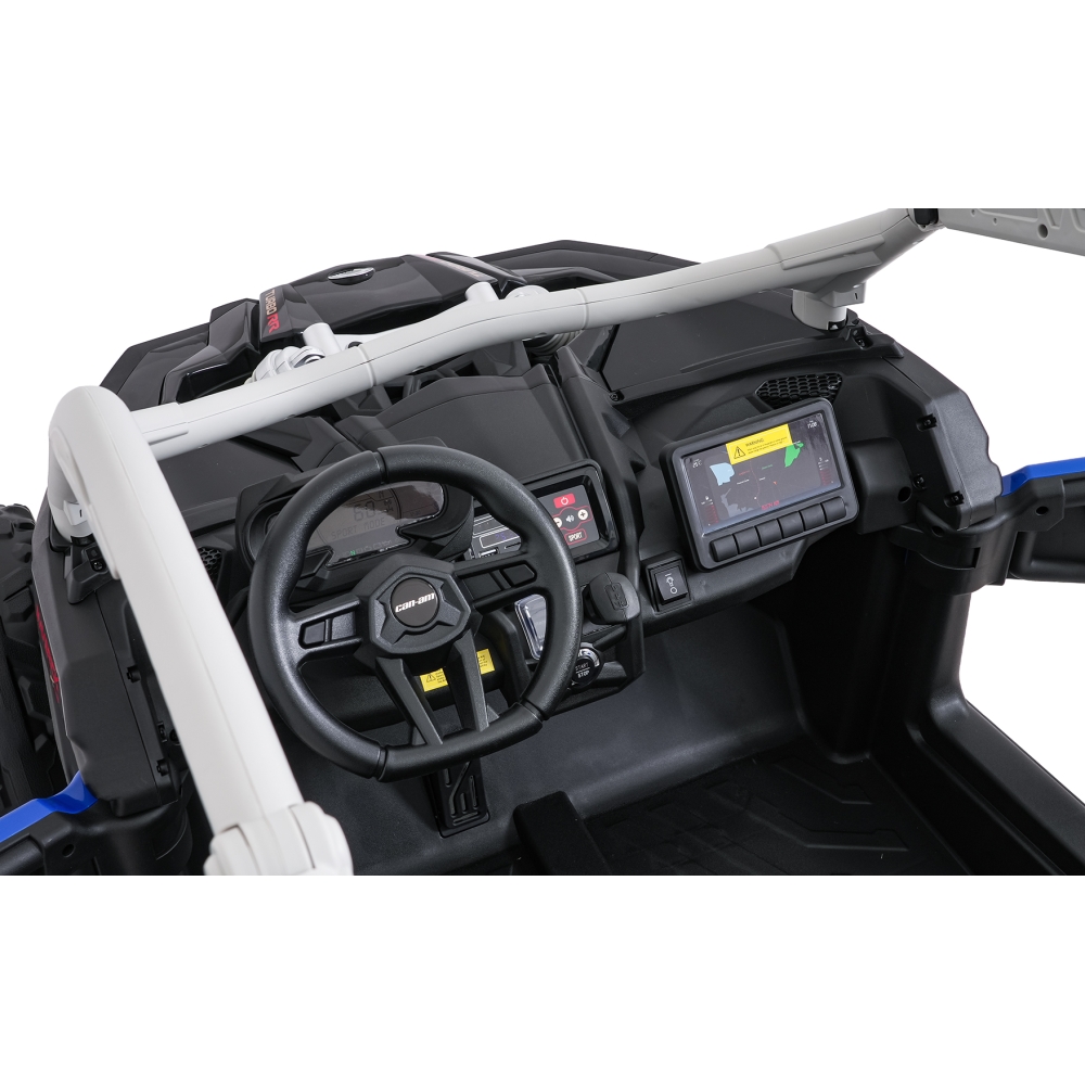 Elektrinis Buggy Maverick Turbo RR, mėlynai pilki ratai-Elektromobiliai vaikams, Keturračiai ir bagiai-e-vaikas