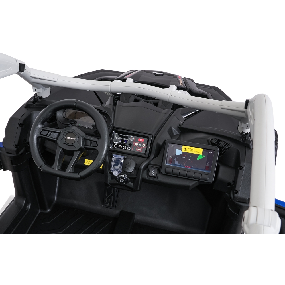 Elektrinis Buggy Maverick Turbo RR, mėlynai pilki ratai-Elektromobiliai vaikams, Keturračiai ir bagiai-e-vaikas