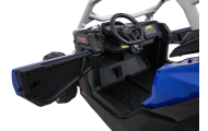 Pojazd Buggy Maverick Turbo RR Koła Niebiesko-Szary