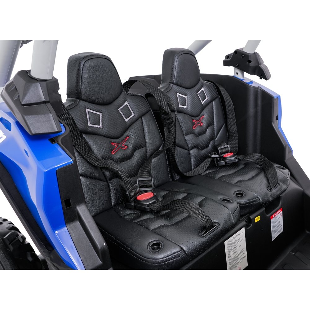 Elektrinis Buggy Maverick Turbo RR, mėlynai pilki ratai-Elektromobiliai vaikams, Keturračiai ir bagiai-e-vaikas