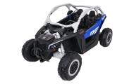 Pojazd Buggy Maverick Turbo RR Koła Niebiesko-Szary