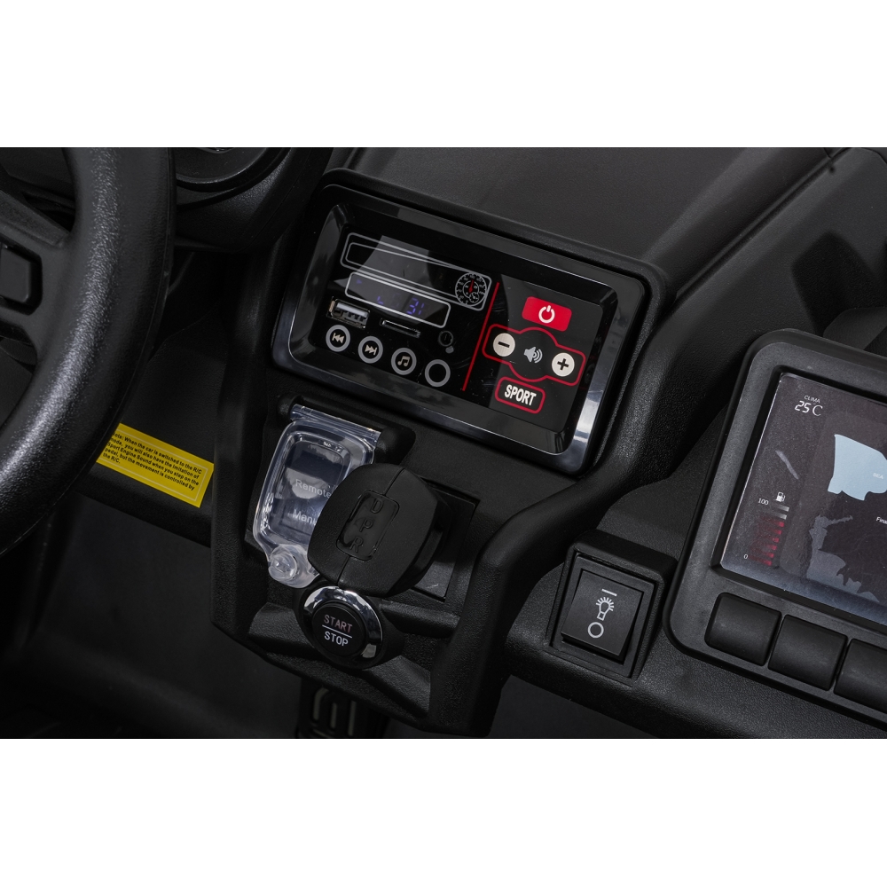 Elektrinis Buggy Maverick Turbo RR, mėlynai pilki ratai-Elektromobiliai vaikams, Keturračiai ir bagiai-e-vaikas
