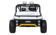 Elektrinis Buggy UTV SPEED, White-Elektromobiliai vaikams, Keturračiai ir bagiai-e-vaikas