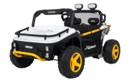 Elektrinis Buggy UTV SPEED, White-Elektromobiliai vaikams, Keturračiai ir bagiai-e-vaikas