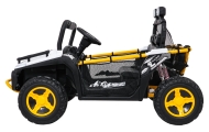 Elektrinis Buggy UTV SPEED, White-Elektromobiliai vaikams, Keturračiai ir bagiai-e-vaikas